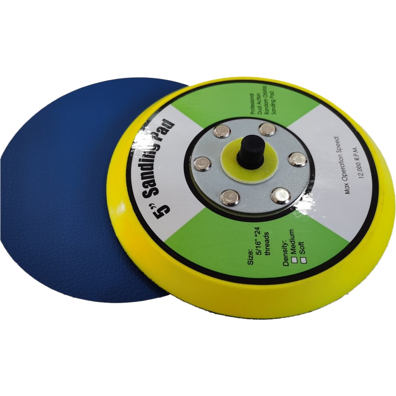 5-Zoll-125-mm-Stützkissen M14-Gewinde-Stützkissen für Winkelschleifer Schleifschleifer Schleifscheibe Stützkissen Elektrowerkzeuge Zubehör