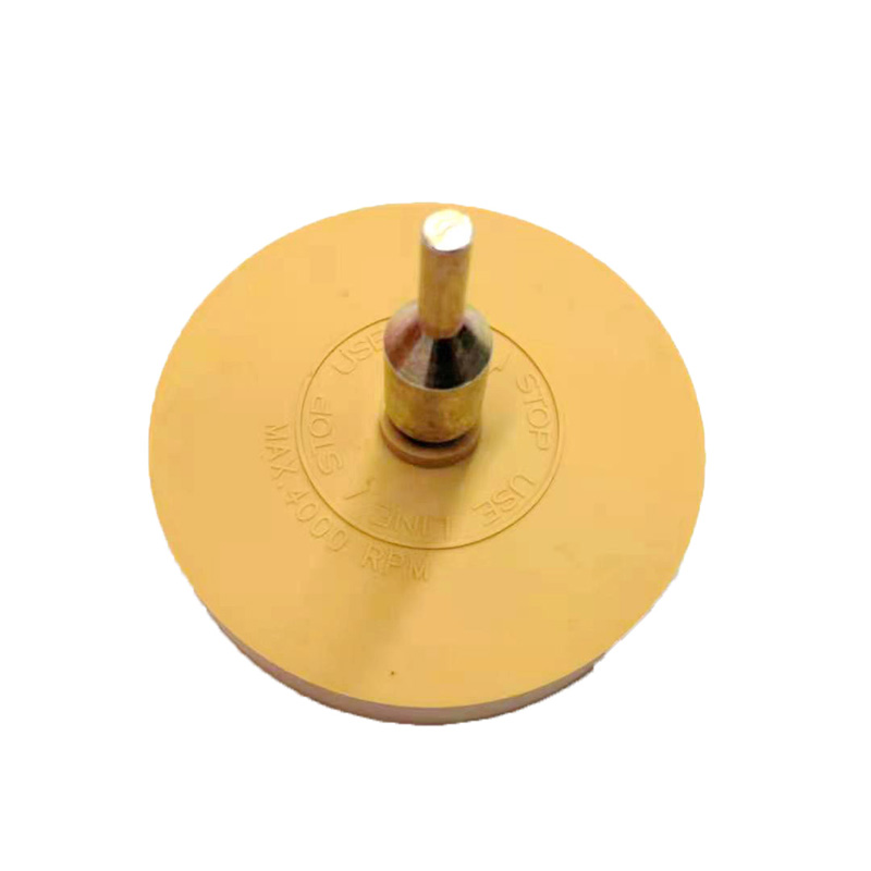 Gummimiergummi-Rad für Klebstoffaufkleber Pinstreifen Aufkleber und Grafikentferner mit 1/4 \\\\\\\\