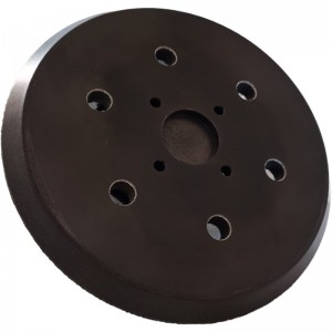 Best-Selling 5Zoll Black Polishing Pad für Pneumatische Werkzeuge Sanding Backing Pad