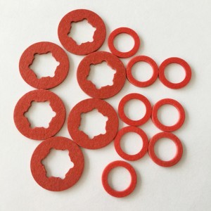 Hochtemperaturbeständiges rundes schnelles Papier, feuerfestes rotes schnelles Papier, elektrisches Isolationspapier