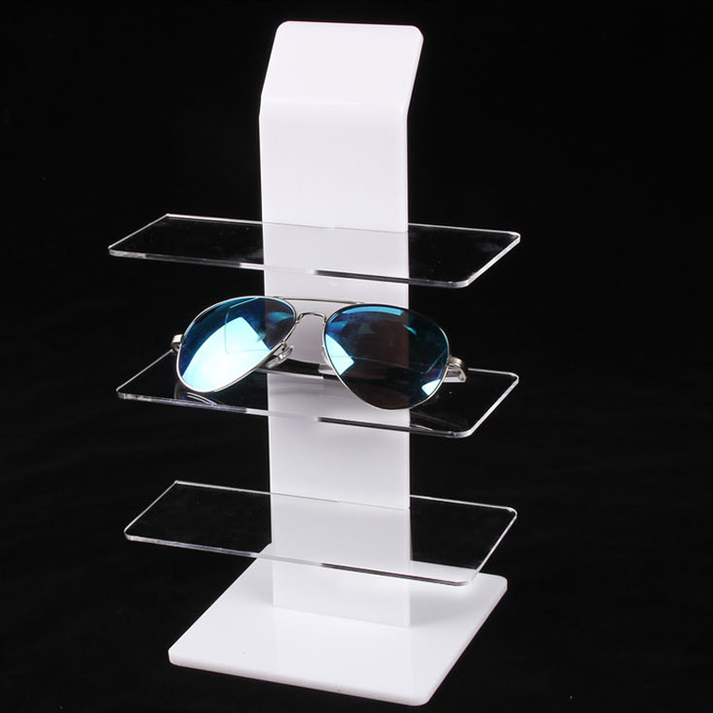 TMJ PP-569 benutzerdefinierte Arbeitsplatte Ständer für Sonnenbrillen Acryl Brillen Display Ständer