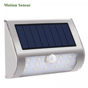 Neue Solarwandleuchten