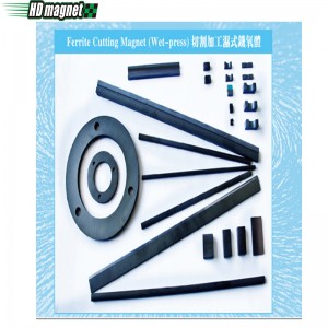 Ferritschneidemagnet (Nasspresse)