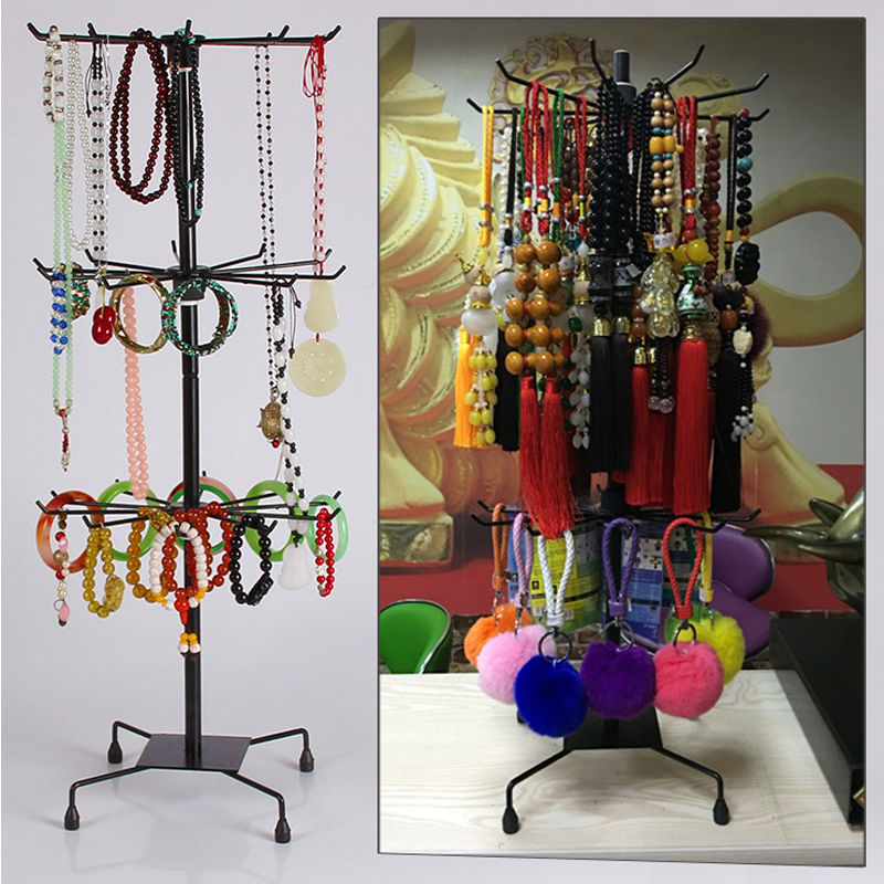 TMJ PP-588 Factory Custom OEM Acryl Schmuck Display Acryl Drehring Ohrring Display Stand