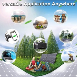 100W Solar Faltbeutel