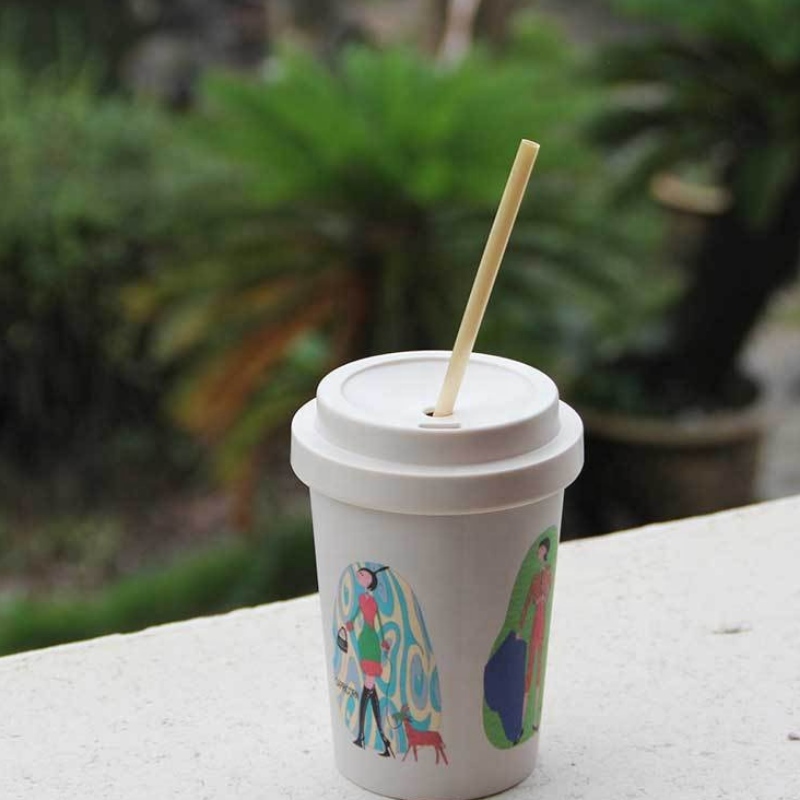 Natürliche Weizenstrohhalme nach Maß Umweltfreundliche Roggenstrohhalme biologisch abbaubare Weizentrinkhalme