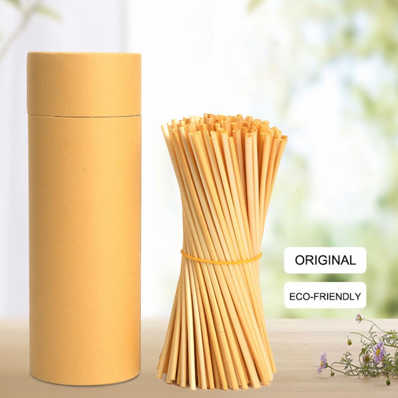 Tragbares Maisstärke-Trinkstroh biologisch abbaubares kompostierbares Pla-Stroh