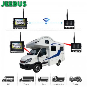 Auto Reverse Backup Wireless Wifi-Kamera mit 5-Zoll-Monitor-Parksystem für Wohnmobile