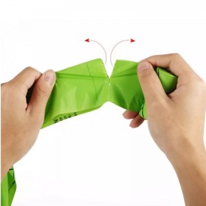 Kompostierbare Beutel mit kleinem Poop Eco Friendly Dog Poop Bags Maisstärke Biologisch abbaubare Bags