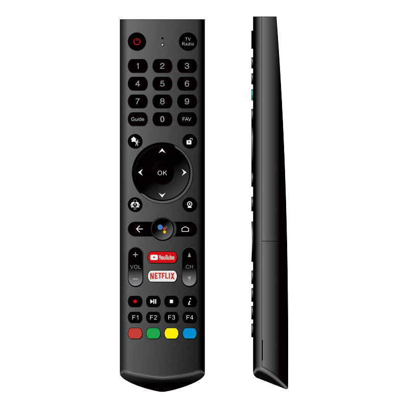 Android-Fernbedienung mit Sprachsteuerung IR \/ Bluetooth Wireless TV-Fernbedienung mit Ihren Röhren-Netflix-Tasten