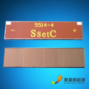 Solarmodule für Taschenrechner Solarmodule aus amorphem Silizium in Innenräumen