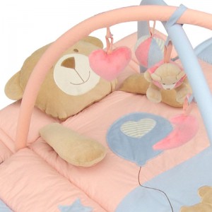 Quadratische Spielmatte - Bär 02