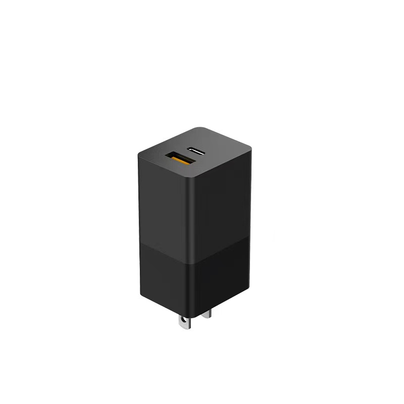 65W PD-Ladegerät GaN Tech 2-Port-Schnellladegerät