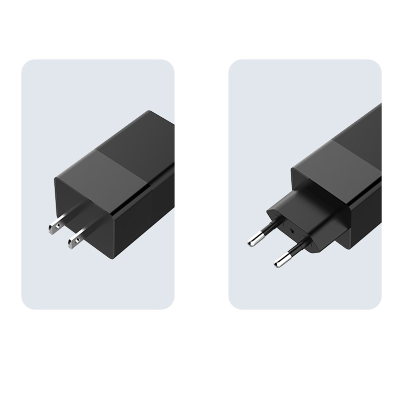 65W PD-Ladegerät GaN Tech 2-Port-Schnellladegerät