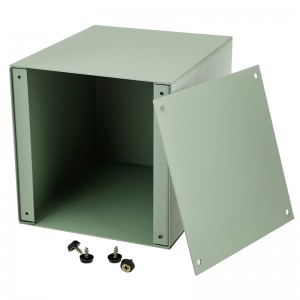 Mint grüne Metallurn