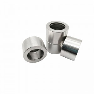 Werksspezifischer Service Präzise CNC-gefräste Aluminiumbuchse