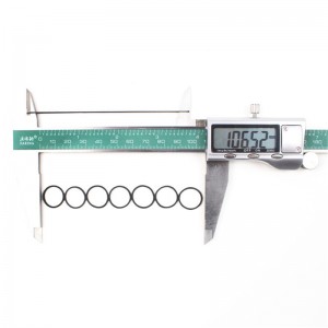 Spot Großhandel Durchmesser 0,8 Zoll schwarz Einweg hochelastischen Gummiband Haar Gummiband