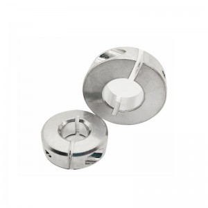 CNC Fräsmaschine Bearbeitung der Schnellverriegelung Aluminium-Klemme