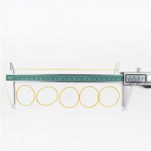 Gummiband Hersteller Großhandel hochelastische dünne Gummiband Bündelung Geld Krawatte Blume Gummi Ring