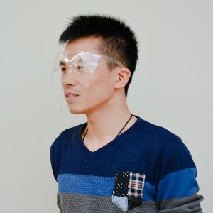 Antibeschlag-Sicherheitsausrüstung Benutzerdefinierte Isolierung Kunststoff-Blocc-Gesichtsschutz