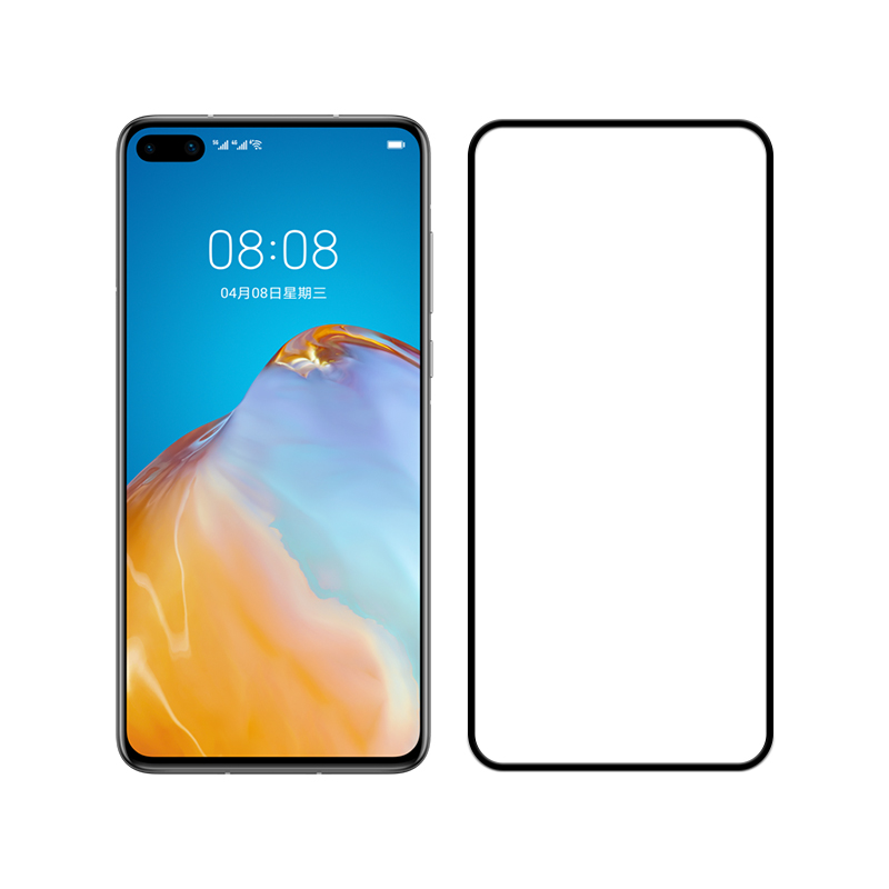 Heiße 9H Premium Displayfolie aus gehärtetem Glas für Huawei P40 Displayschutzfolie