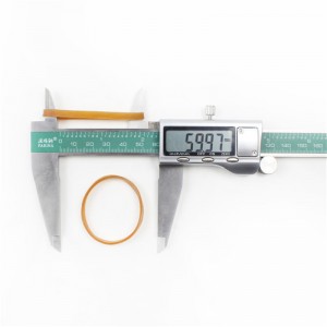 Hersteller kundenspezifische original Farbgummi Bänder verschleißfest und Anti-Aging industrielle Gummibänder