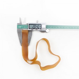 Hersteller kundenspezifische, verschleißfeste, hochtemperaturbeständige und Anti-Aging-Gummibänder