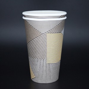 Einweg-Kaffeetasse aus einwandigem Papier