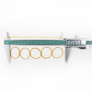 Spot Großhandel gelb transparent transparent konventionelle hochelastische Sicherheit und Umweltschutz landwirtschaftlichen Gummiband