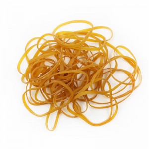 Werkseitig angepasster verlängerter und verbreiterter gelber transparenter Hochtemperatur-Anti-Aging-Industriegummiband