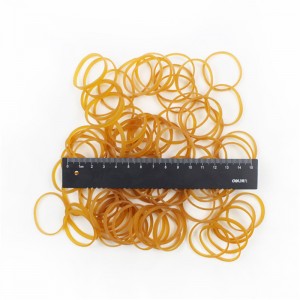 Hersteller Großhandel Naturkautschuk gelb transparent hohe Elastizität und Zähigkeit Krabben, Hummer binden landwirtschaftlichen Gummiband