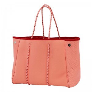 Maßgefertigte wasserdichte perforierte Neopren-Strandtasche mit Neopren-Tasche