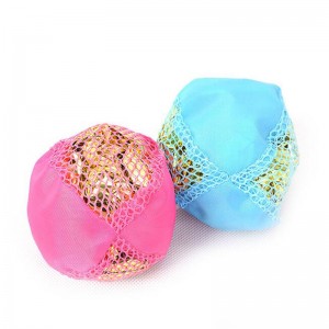 Zinnfolienkugel-Katzenspielzeug