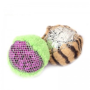 Zinnfolienkugel-Katzenspielzeug