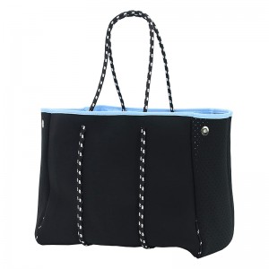 Mode-Design Multifunktionale trendige Neopren-Strand-Taschen-Tasche Frauen-Tasche Tote Cross Body-Schultertasche Große Einkaufen Neopren-Tasche