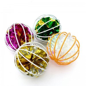 Bunte eiserne Bellkugel aushöhlen