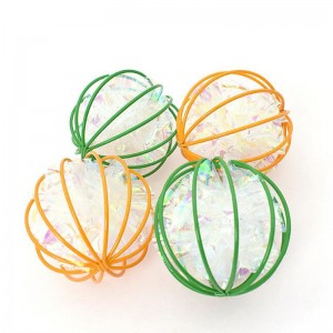 Bunte eiserne Bellkugel aushöhlen