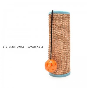 Tisch und Stuhl können mit Katzen-Kratzkissen fixiert werden