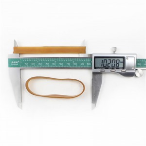 Hersteller kundenspezifische primäre Farbgeweitere Gummibänder dürliche Hochtemperatur- und Anti-Aging-Gummiring