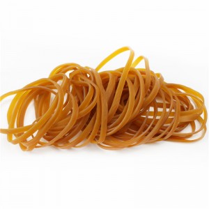 Kundengerechter Naturkautschukmaterial dauerhaft hohe Temperatur Anti-Aging-Natürliche Farbkrebs-Bindung Gummiband