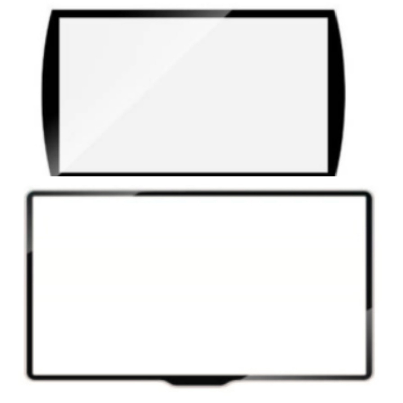 TV-Frontband-Glas