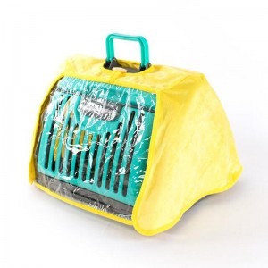 Katzenkäfig-Windschutz