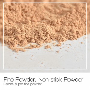 Wasserdichte transluzente Ölsteuerung Lose Pulver