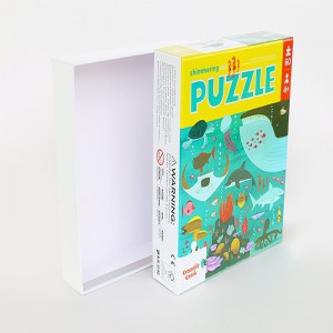 Spielzeugverpackung, Abdeckung, Unterkarton.