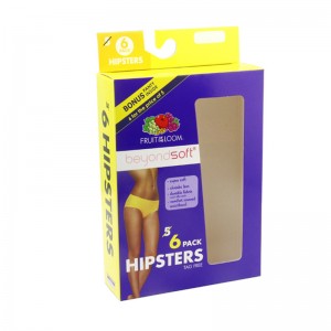 Kleidung Unterwäsche Unterwäsche Anzeigefeld, Fensterkennzeichen.