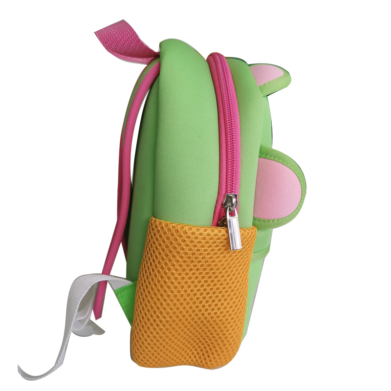 Kundenspezifische Druckkarikatur Leichte Neopren-Stoffrucksäcke Kinder Schultertasche Schultasche mit Neopren-Gewebe