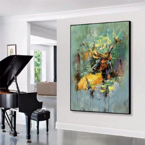 100% Handmalerei Zusammenfassung Custom Canvas Wandkunst Bild Kunstwerk Cuadro Abstracto