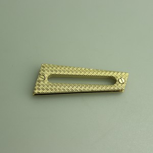 Goldplattierung Mode Tasche Schnalle, Metallzubehör