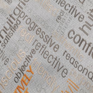 Gestickter Baumwollleinenstoff BNT6863