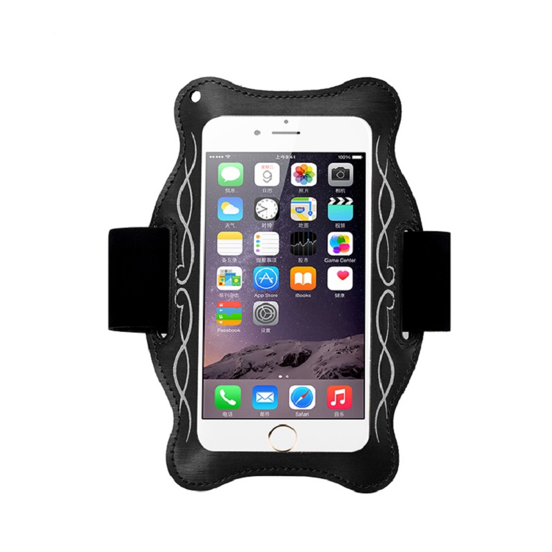 Unisex Sportarm Taschen mit Schlüsselfassung Atmungsaktive Armband Wasserdichte Handy Armbeutel Packung Outdoor Armband Tasche